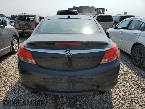 2012 Buick Regal Turbo Premium 3 with VIN 2G4GU5GV1C9134376, listed as a Copart auction lot 65253524 with 52,228 mi miles and Salvage title. Bid and sale history available at DreamBid. Image 6.