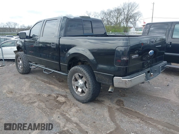 2008 Ford F-150 XLT with VIN 1FTPW125X8KB20240, listed as a IAAI auction lot 41826197 with 1 mi miles. Bid and sale history available at carsss.com. Image 3.