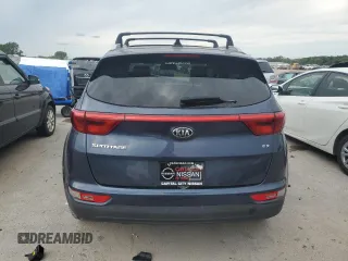 2017 Kia Sportage EX with VIN KNDPN3AC9H7237647, listed as a Copart auction lot 66037414 with 61,901 mi miles and Salvage Title. Bid and sale history available at carsss.com. Image 6.