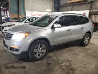 2015 Chevrolet Traverse LT z VIN 1GNKRHKD3FJ371466, wystawiony jako Copart lot #62194955 z przebiegiem Nie podano mil oraz Czysty tytuł • Clean title. Historia ofert i sprzedaży dostępna na DreamBid. Obrazek 1.