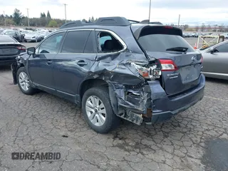 2017 Subaru Outback Premium with VIN 4S4BSAHC6H3422772, listed as a IAAI auction lot 41848110 with 129,280 mi miles and . Bid and sale history available at DreamBid. Image 3.