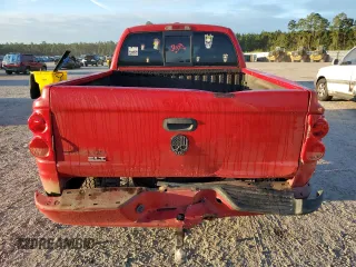 2007 Dodge Dakota SLT with VIN 1D7HE48K97S124581, listed as a Copart auction lot 73698864 with 179,562 mi miles and Salvage Title. Bid and sale history available at DreamBid. Image 6.