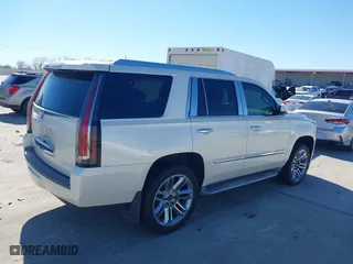 2015 Cadillac Escalade Luxury with VIN 1GYS3BKJ7FR303390, listed as a IAAI auction lot 41428556 with 152,978 mi miles. Bid and sale history available at carsss.com. Image 4.
