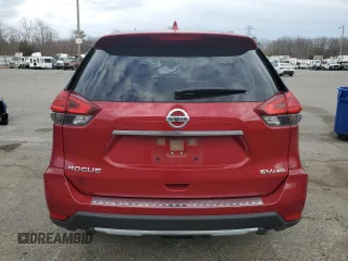 2017 Nissan Rogue S with VIN JN8AT2MV5HW264468, listed as a Copart auction lot 46550275 with 74,006 mi miles and Salvage Title. Bid and sale history available at carsss.com. Image 6.