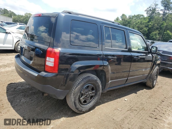 2014 Jeep Patriot Sport with VIN 1C4NJPBA4ED715106, listed as a Copart auction lot 58705135 with 87,819 mi miles and Salvage title. Bid and sale history available at DreamBid. Image 3.