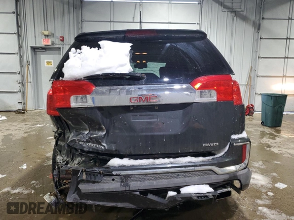 2017 GMC Terrain SLT with VIN 2GKFLUE31H6280482, listed as a Copart auction lot 44304095 with 95,802 mi miles and Salvage Title. Bid and sale history available at carsss.com. Image 6.