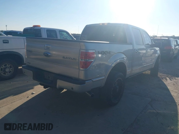 2009 Ford F-150 XL with VIN 1FTPW14V69FA39288, listed as a IAAI auction lot 41373161 with 167,020 mi miles and . Bid and sale history available at DreamBid. Image 4.