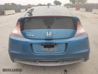 2011 Honda CR-Z EX with VIN JHMZF1C66BS014535, listed as a Copart auction lot 50511255 with 157,427 mi miles and Salvage Title. Bid and sale history available at carsss.com. Image 6.