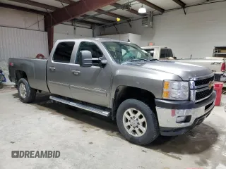 2012 Chevrolet Silverado 3500HD SRW LTZ with VIN 1GC4K1E84CF165759, listed as a Copart auction lot 47433505 with 348,801 mi miles and Salvage Title. Bid and sale history available at DreamBid. Image 4.