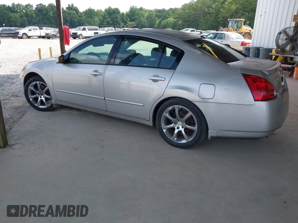 2006 Nissan Maxima SE with VIN 1N4BA41E86C817639, listed as a IAAI auction lot 42502694 with 235,730 mi miles and . Bid and sale history available at DreamBid. Image 3.