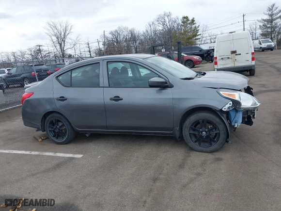 2019 Nissan Versa Sedan SV with VIN 3N1CN7AP9KL875881, listed as a IAAI auction lot 41734287 with 61,740 mi miles. Bid and sale history available at carsss.com. Image 13.