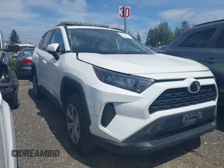 2021 Toyota RAV4 LE with VIN 2T3G1RFV7MC144151, listed as a IAAI auction lot 42546101 with 142,509 mi miles and . Bid and sale history available at DreamBid. Image 1.