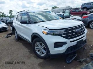 2023 Ford Explorer XLT z VIN 1FMSK8DH6PGC14487, wystawiony jako IAAI lot #42381708 z przebiegiem 55 295 mil mil oraz . Historia ofert i sprzedaży dostępna na DreamBid. Obrazek 1.