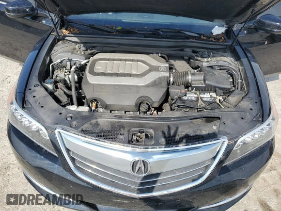 2017 Acura RLX w/Technology Pkg with VIN JH4KC1F5XHC000136, listed as a Copart auction lot 72241244 with 76,499 mi miles and Salvage Title. Bid and sale history available at carsss.com. Image 11.