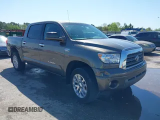 2008 Toyota Tundra Limited with VIN 5TBEV58128S481081, listed as a IAAI auction lot 41863039 with 291,949 mi miles and . Bid and sale history available at DreamBid. Image 1.