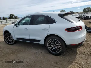 2016 Porsche Macan S with VIN WP1AB2A56GLB41649, listed as a Copart auction lot 81804904 with 76,135 mi miles and Salvage title. Bid and sale history available at DreamBid. Image 2.