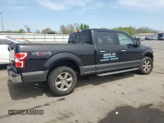 2019 Ford F-150 XL with VIN 1FTFW1E45KKF07123, listed as a Copart auction lot 53638455 with Not Provided miles and Salvage Title. Bid and sale history available at carsss.com. Image 3.
