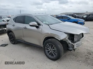 2023 Lexus NX with VIN 2T2GGCEZ9PC021752, listed as a Copart auction lot 47570275 with 8,967 mi miles and Salvage Title. Bid and sale history available at carsss.com. Image 4.