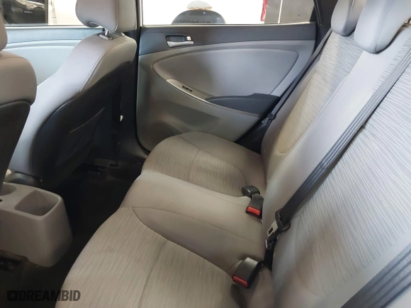 2015 Hyundai Accent GLS with VIN KMHCT4AE8FU876771, listed as a IAAI auction lot 42007229 with 63,484 mi miles. Bid and sale history available at carsss.com. Image 8.