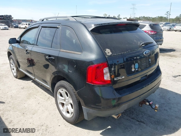 2013 Ford Edge SEL with VIN 2FMDK4JC7DBE16767, listed as a IAAI auction lot 41869722 with 130,825 mi miles. Bid and sale history available at carsss.com. Image 3.