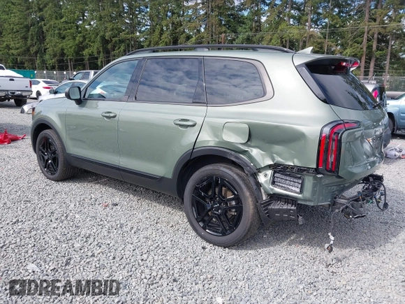 2024 Kia Telluride EX X-Line with VIN 5XYP3DGC6RG488665, listed as a IAAI auction lot 42585925 with 28,906 mi miles and . Bid and sale history available at DreamBid. Image 3.