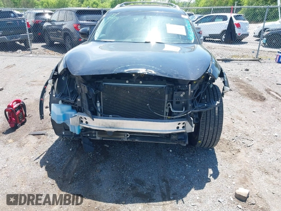 2009 Infiniti FX35 with VIN JNRAS18W69M158488, listed as a IAAI auction lot 42044264 with 90,673 mi miles. Bid and sale history available at carsss.com. Image 6.