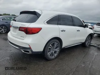 2020 Acura MDX Technology with VIN 5J8YD4H5XLL047443, listed as a Copart auction lot 56631525 with 49,526 mi miles and Salvage title. Bid and sale history available at DreamBid. Image 3.