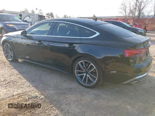 2021 Audi A5 Sportback S line Premium Plus with VIN WAUFACF57MA020805, listed as a IAAI auction lot 41818697 with 80,804 mi miles and . Bid and sale history available at DreamBid. Image 3.
