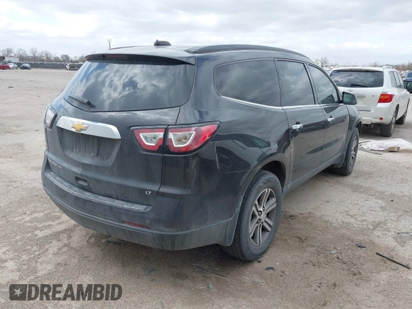 2017 Chevrolet Traverse LT with VIN 1GNKVGKD3HJ116437, listed as a IAAI auction lot 41715427 with 234,557 mi miles and . Bid and sale history available at DreamBid. Image 4.