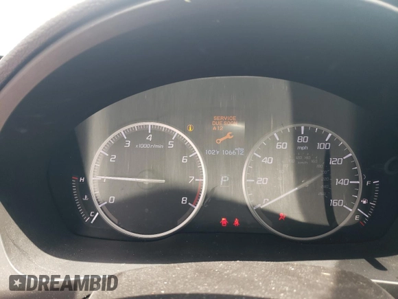 2018 Acura ILX Special Edition with VIN 19UDE2F44JA004445, listed as a Copart auction lot 47698335 with 106,612 mi miles and Salvage title. Bid and sale history available at DreamBid. Image 9.