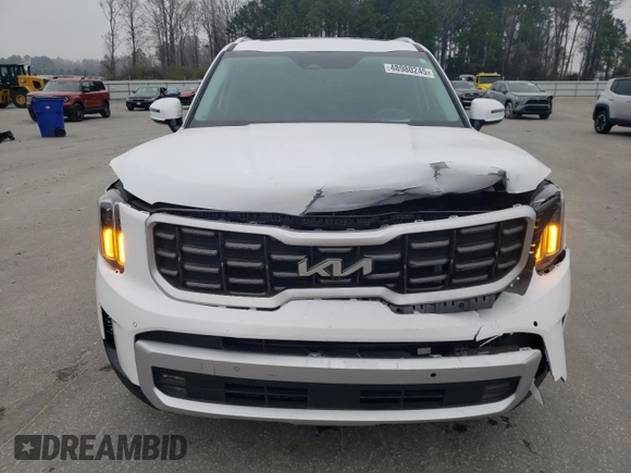 2024 Kia Telluride SX X-Pro with VIN 5XYP5DGC4RG544175, listed as a Copart auction lot 48980245 with 14,624 mi miles and Salvage title. Bid and sale history available at DreamBid. Image 5.