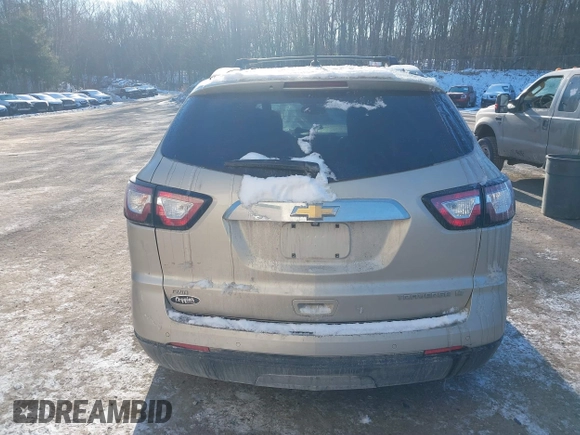 2015 Chevrolet Traverse LT with VIN 1GNKVHKDXFJ389653, listed as a IAAI auction lot 41349149 with 141,516 mi miles and . Bid and sale history available at DreamBid. Image 16.
