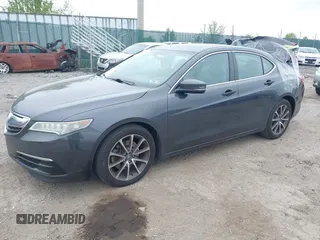 2016 Acura TLX V6 with VIN 19UUB2F38GA002139, listed as a IAAI auction lot 42085211 with 117,745 mi miles. Bid and sale history available at carsss.com. Image 16.