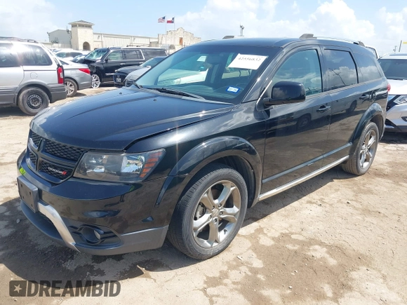 2016 Dodge Journey Crossroad z VIN 3C4PDCGB7GT170865, wystawiony jako IAAI lot #42556832 z przebiegiem 130 164 mil mil oraz . Historia ofert i sprzedaży dostępna na DreamBid. Obrazek 2.