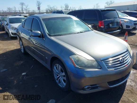 2010 Infiniti M with VIN JN1CY0AR7AM960352, listed as a IAAI auction lot 41754408 with 227,408 mi miles. Bid and sale history available at carsss.com. Image 1.