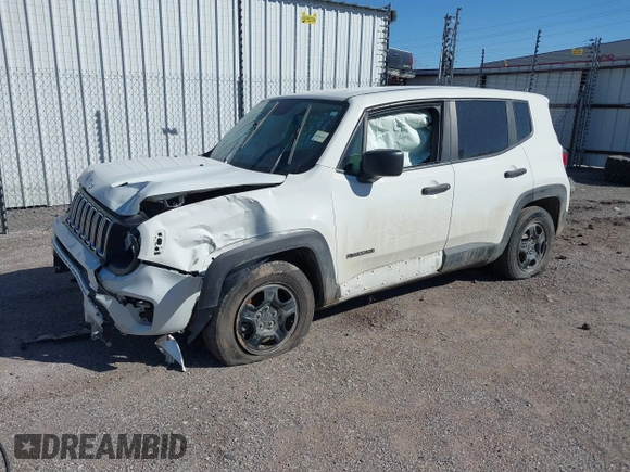 2020 Jeep Renegade Sport with VIN ZACNJAAB7LPL70754, listed as a IAAI auction lot 41506792 with 63,896 mi miles and . Bid and sale history available at carsss.com. Image 18.