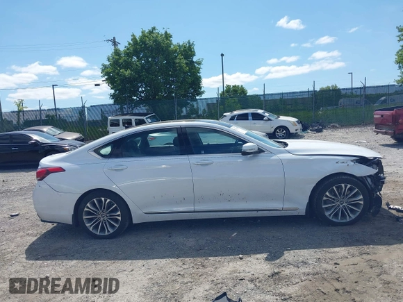2017 Genesis G80 3.8L with VIN KMHGN4JE9HU212106, listed as a IAAI auction lot 42311384 with 74,511 mi miles and . Bid and sale history available at DreamBid. Image 14.