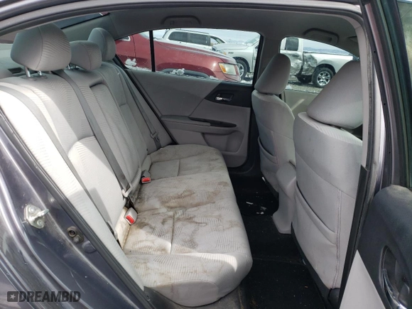 2015 Honda Accord Sedan LX with VIN 1HGCR2F30FA142952, listed as a Copart auction lot 51128945 with 161,635 mi miles and Salvage Title. Bid and sale history available at carsss.com. Image 10.