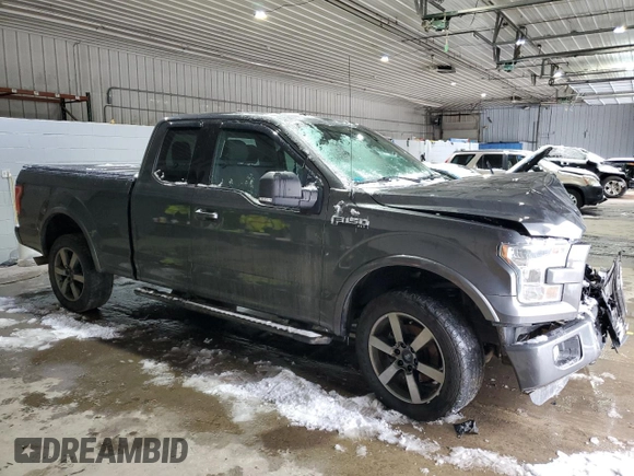 2016 Ford F-150 XLT with VIN 1FTFX1EF5GFD29647, listed as a Copart auction lot 87866955 with 0 mi miles and Salvage Title. Bid and sale history available at carsss.com. Image 4.