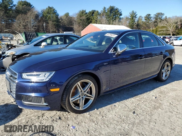 2018 Audi S4 Prestige with VIN WAUC4AF42JA025718, listed as a Copart auction lot 84296424 with 88,417 mi miles and Clean Title. Bid and sale history available at carsss.com. Image 1.