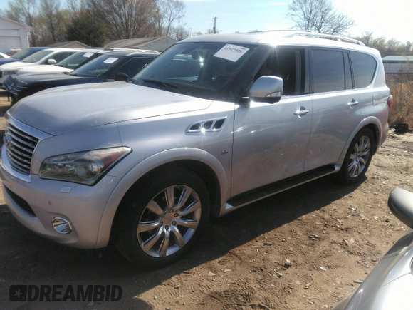 2014 Infiniti QX80 z VIN JN8AZ2NF1E9554660, wystawiony jako IAAI lot #41917926 z przebiegiem 180 882 mil mil oraz . Historia ofert i sprzedaży dostępna na DreamBid. Obrazek 17.