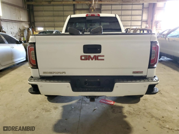 2016 GMC Sierra 1500 SLT with VIN 3GTU2NEC1GG295210, listed as a Copart auction lot 46479015 with 225,427 mi miles and Salvage Title. Bid and sale history available at carsss.com. Image 6.