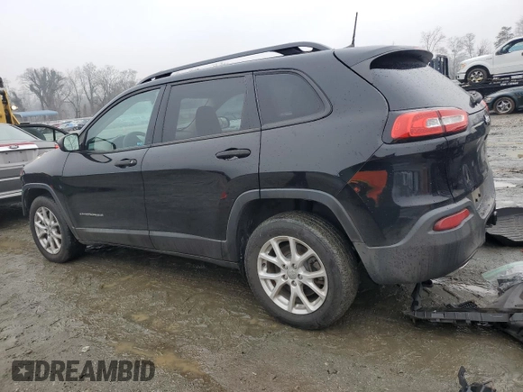 2017 Jeep Cherokee Sport z VIN 1C4PJLAS9HW573906, wystawiony jako Copart lot #87459584 z przebiegiem 73 501 mil mil oraz Szkoda całkowita • Salvage title. Historia ofert i sprzedaży dostępna na DreamBid. Obrazek 2.