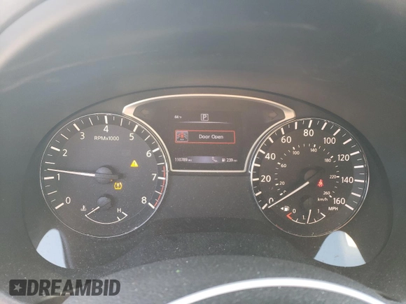 2016 Nissan Altima S with VIN 1N4AL3AP3GC257791, listed as a Copart auction lot 48957745 with 110,789 mi miles and Salvage Title. Bid and sale history available at DreamBid. Image 9.