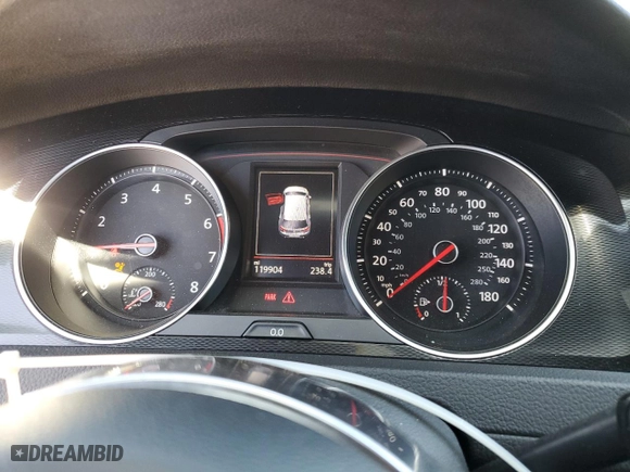 2017 Volkswagen Golf GTI S with VIN 3VW5T7AU4HM003495, listed as a Copart auction lot 50068175 with 119,904 mi miles and Salvage Title. Bid and sale history available at carsss.com. Image 9.