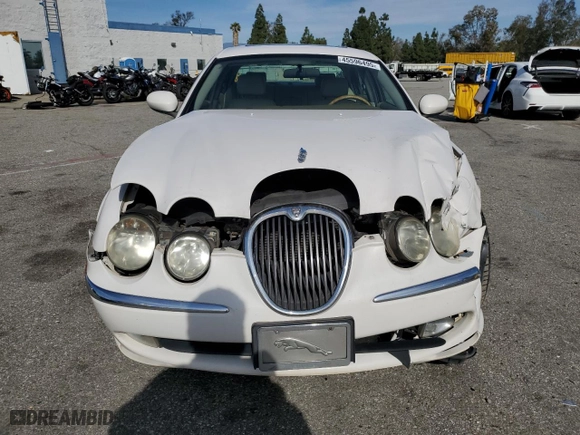 2004 Jaguar S-Type with VIN SAJEA01T34FN01609, listed as a Copart auction lot 45596495 with NaN miles and Salvage Title. Bid and sale history available at carsss.com. Image 5.