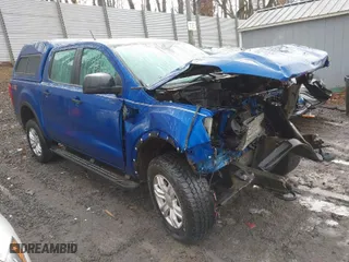 2020 Ford Ranger XL with VIN 1FTER4FH8LLA24260, listed as a IAAI auction lot 41652273 with 1 mi miles. Bid and sale history available at carsss.com. Image 1.