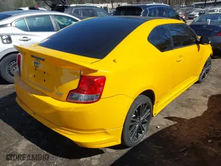 2012 Scion tC with VIN JTKJF5C71C3026580, listed as a IAAI auction lot 41691882 with 216,841 mi miles. Bid and sale history available at carsss.com. Image 4.