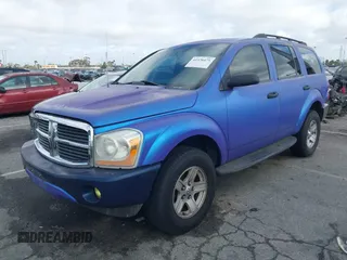 2005 Dodge Durango SLT with VIN 1D4HB48N95F500623, listed as a IAAI auction lot 41576475 with 162,339 mi miles and . Bid and sale history available at DreamBid. Image 2.