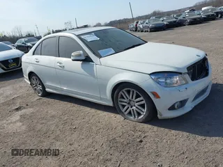 2008 Mercedes-Benz C-Class 3.0L Sport with VIN WDDGF81X78F159376, listed as a IAAI auction lot 41793416 with 125,018 mi miles. Bid and sale history available at carsss.com. Image 1.
